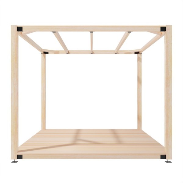 Pergola with Frame and Decking