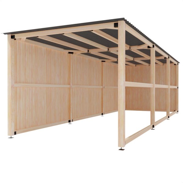 Pergola for a Sailboat, Dimensions 3 x 9 Meters