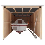 Pergola for a Sailboat, Dimensions 3 x 9 Meters