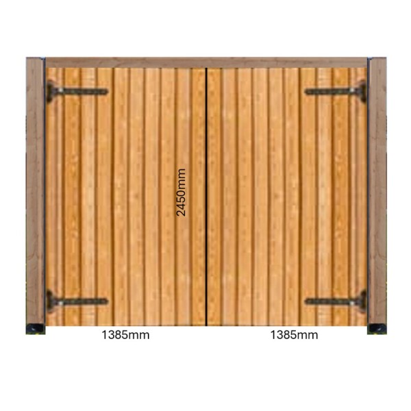 Standard Dable Door - Douglas Fir Cladding