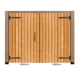 Standard Double Door - Douglas Fir Cladding