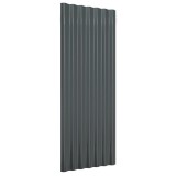 Wall Panel - Powder-coated Steel Anthracite