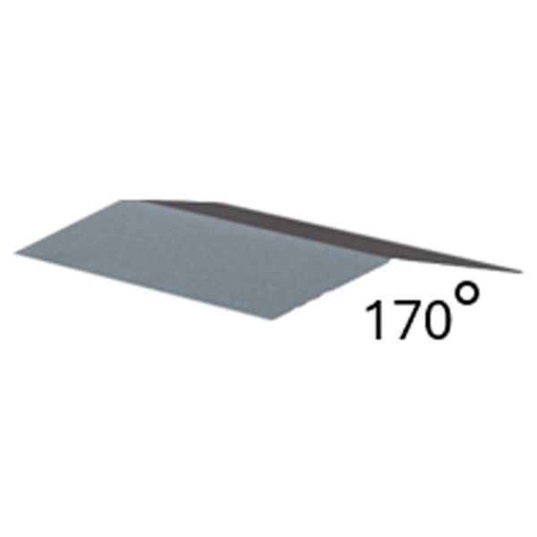 Metal / Polycarbonate Corner Profile