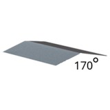 Metal / Polycarbonate Corner Profile