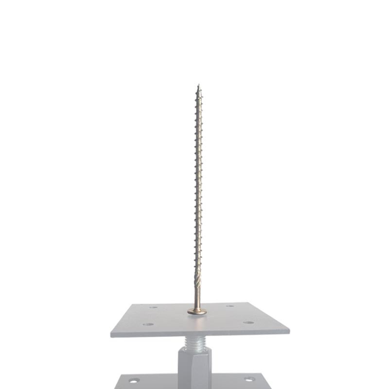 Pergola Post Base Metal Bracket - Screws