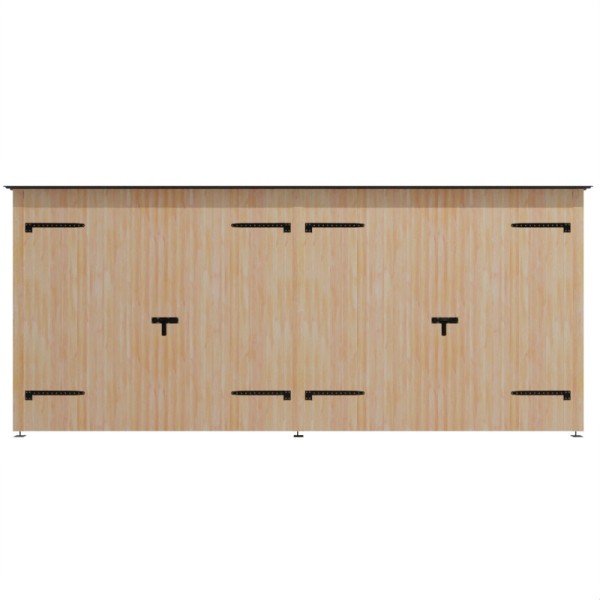 Carport + Garage storage 6×9 m (9 Combined Pergolas)