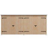 Carport + Garage storage 6×9 m (9 Combined Pergolas)