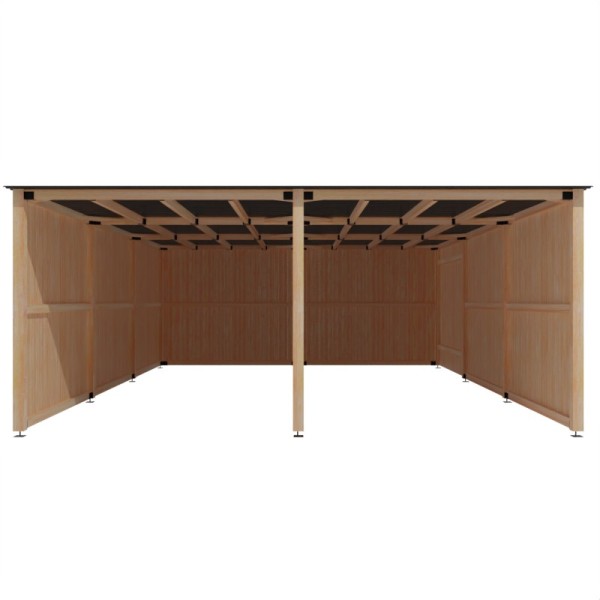 Carport + Garage storage 6×9 m (9 Combined Pergolas)