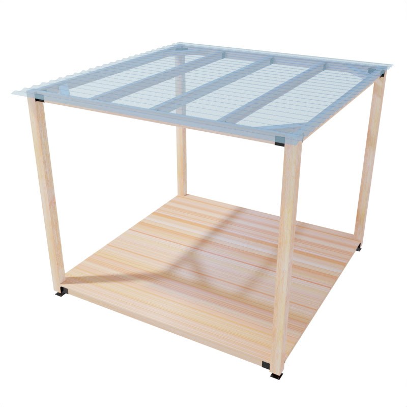 copy of Pergola, konstrukcija + pod