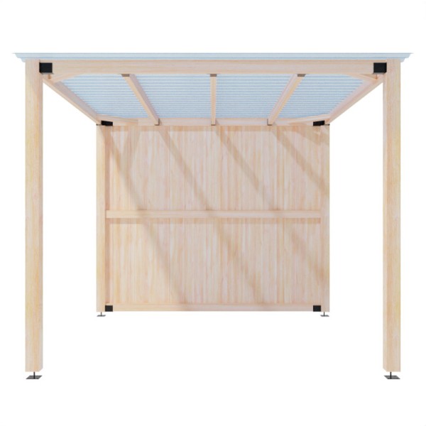 copy of Potpuno zatvorena pergola, polikarbonat i cerada, bez poda