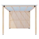 copy of Potpuno zatvorena pergola, polikarbonat i cerada, bez poda