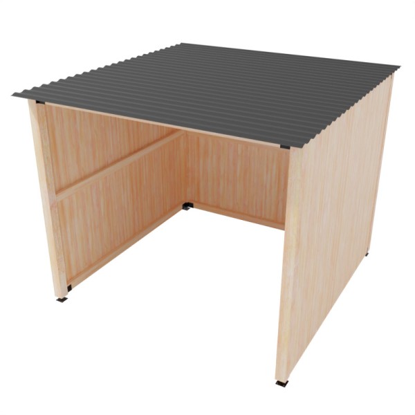 copy of Potpuno zatvorena pergola, polikarbonat i cerada, bez poda