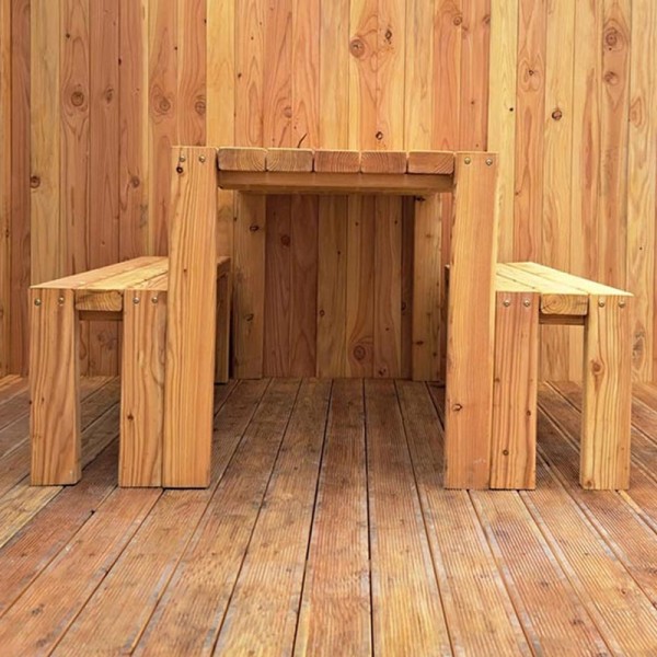 Free 2 Tables and Benches or 15% Off with Voucher