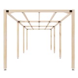 Contemporary Pergola Walkway 3x9m