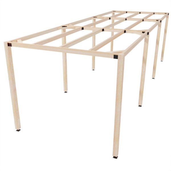 Contemporary Pergola Walkway 3x9m