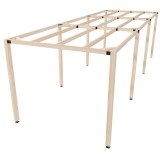 Contemporary Pergola Walkway 3x9m