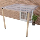 Wall installation pergolas 3x3m